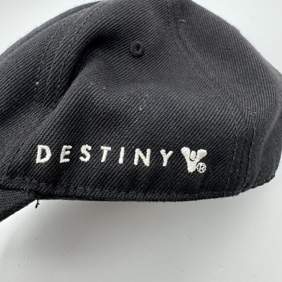 Destiny Guardian Metal Crest Snapback Cap Hat Emblem Black Bungie Numskull - Picture 5 of 6